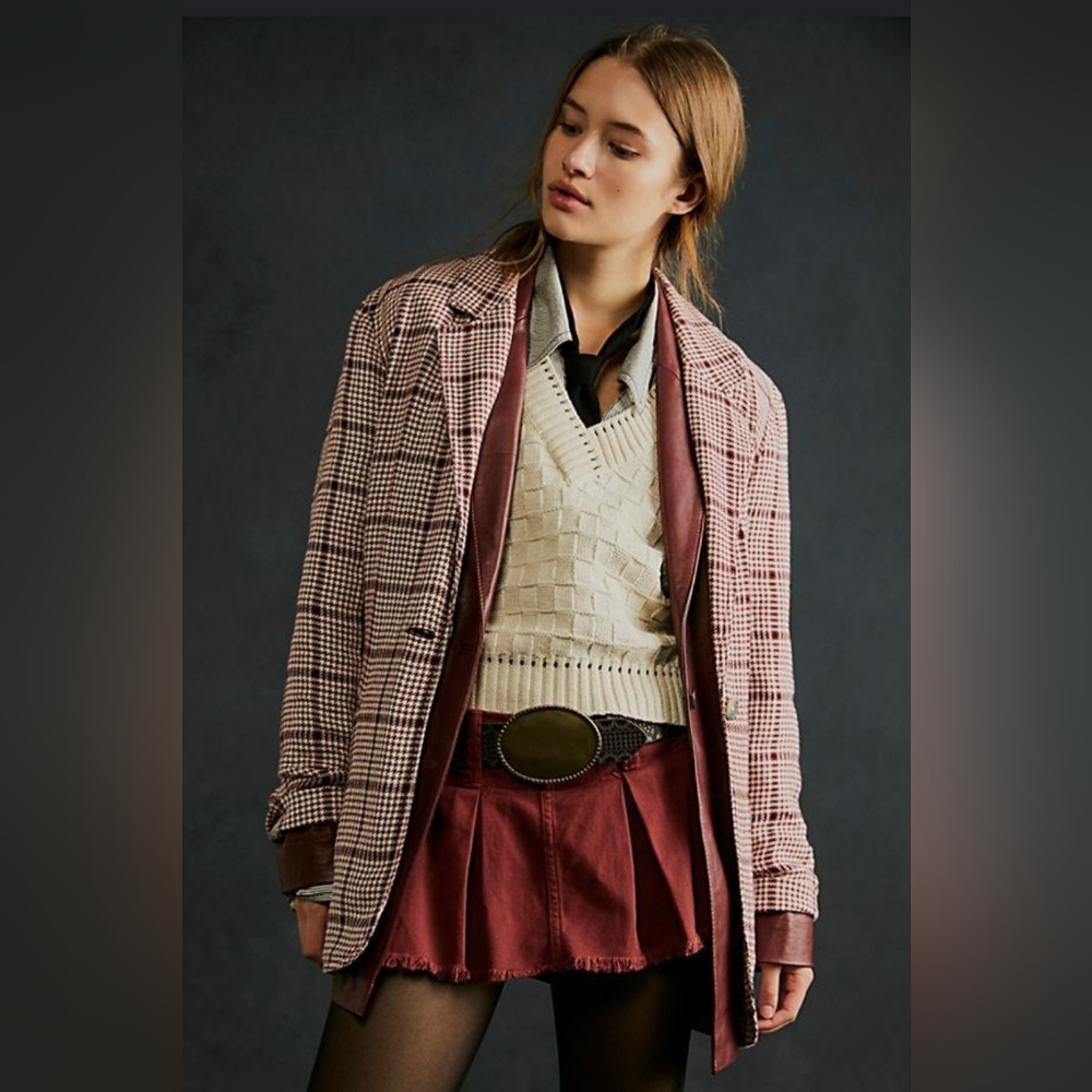 We The Free Beckett Plaid Jacket